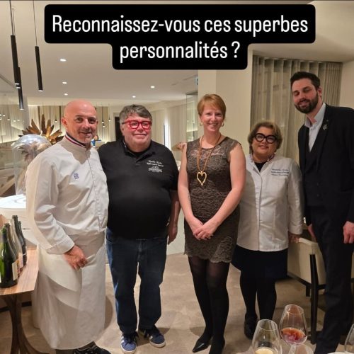 la table D'olivier Nasti et pleins de MOF